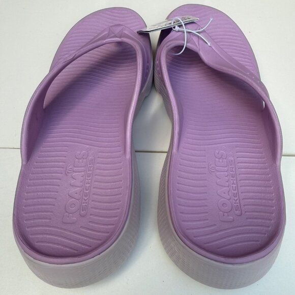 Skechers Foamies Womens Size 9 Lavender Massage Fit Sandals - Picture 5 of 8